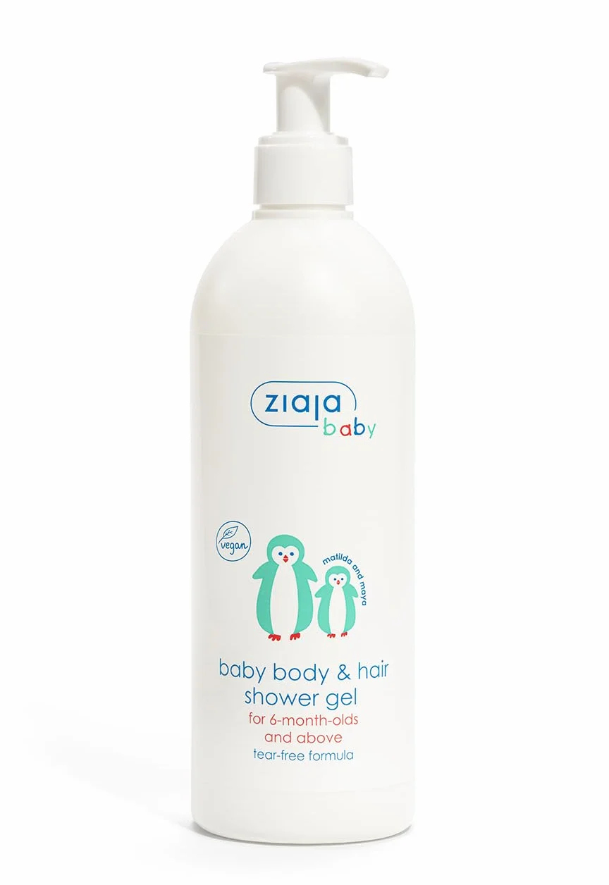 ZIAJA produkt do pielęgnacji włosów, Gel De Ducha Para Cuerpo Y Cabello Para Bebé +6 Meses - 400 Ml