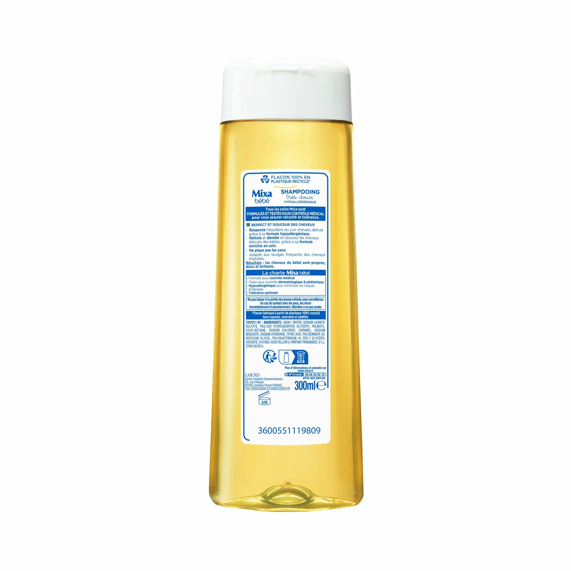 Mixa Hipoalergiczny szampon dla niemowląt 300ml
